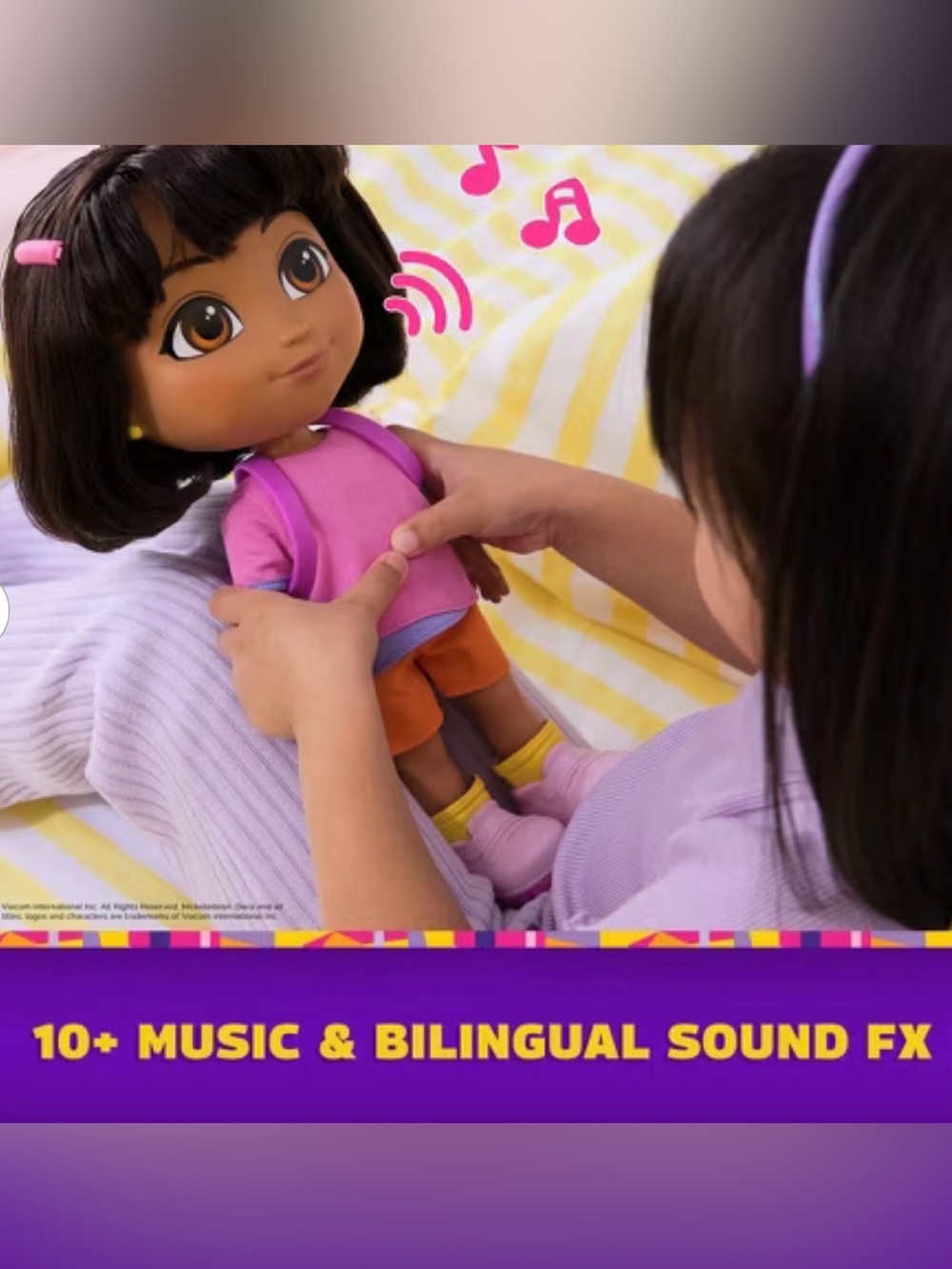 DORA THE EXPLORER SING & EXPLORE DORA FASHION DOLL - Picture 5 of 8